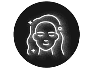hair skin and nails health symbol woman&amp;#39;s face and hair